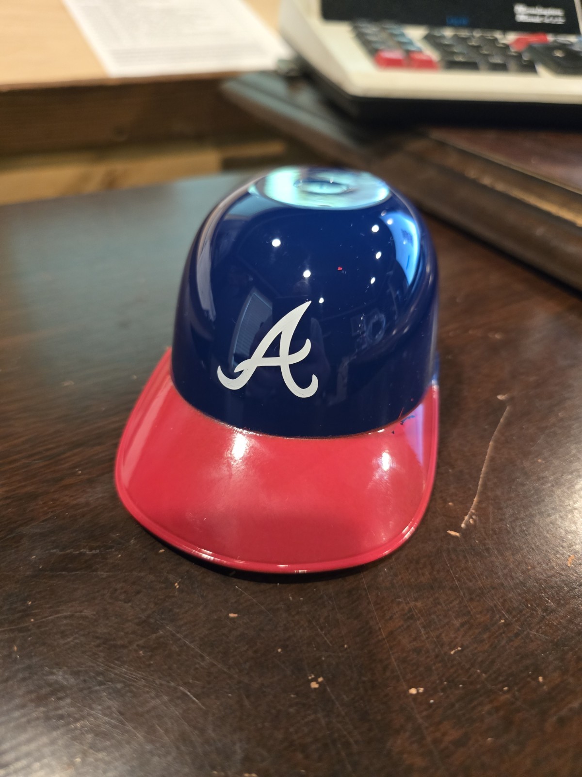 Atlanta Braves MLB 8oz Snack Size Ice Cream Mini Baseball Helmets – Quantity 20