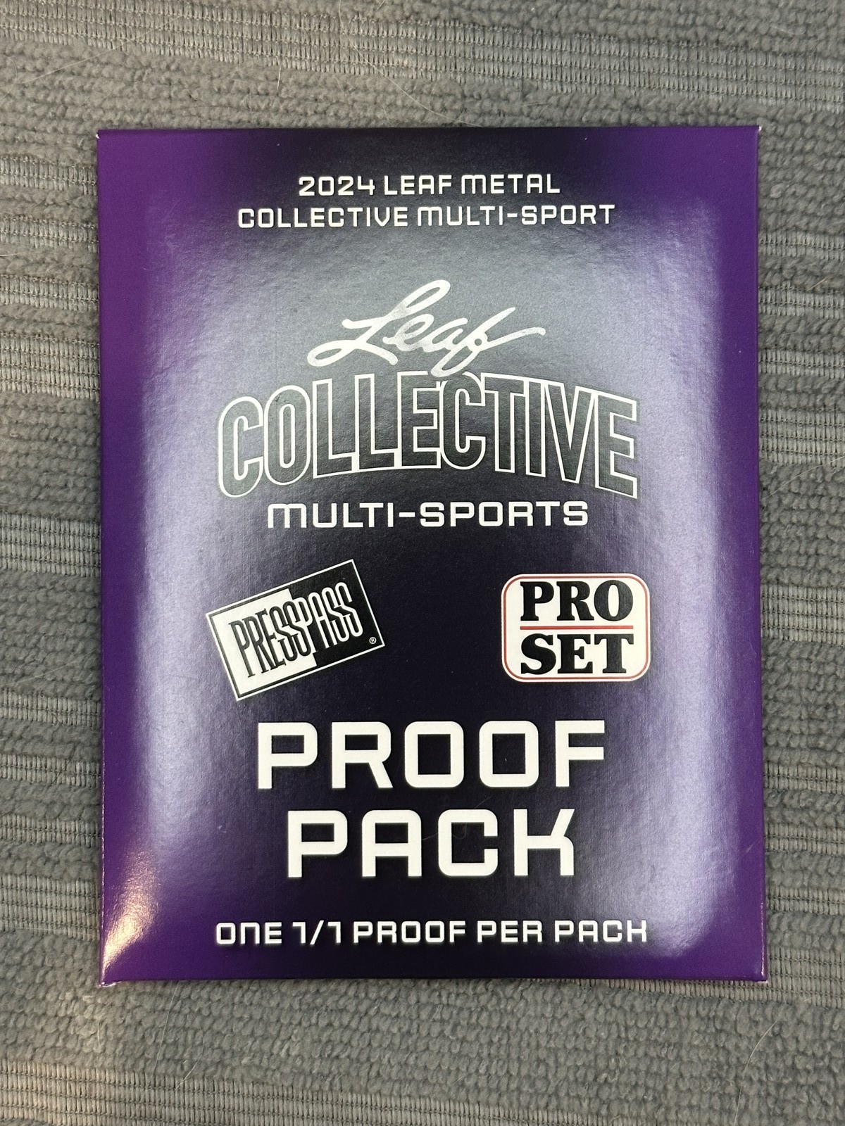 2024 Leaf Metal Collective Multi-Sport Proof Pack – One 1/1 Per Pack