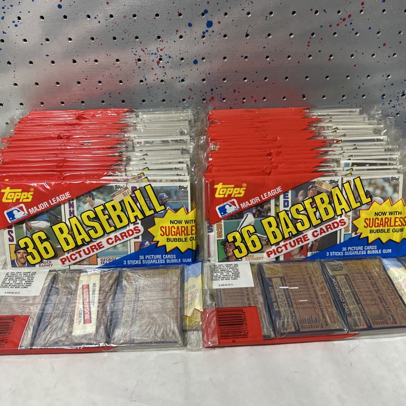 1984 Topps 36 Baseball Cards Grocery Rack Pack Sugarless Random Pick