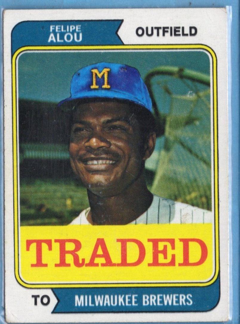 1974 Topps TRADED Baseball COMPLETE Set 44 Cards-