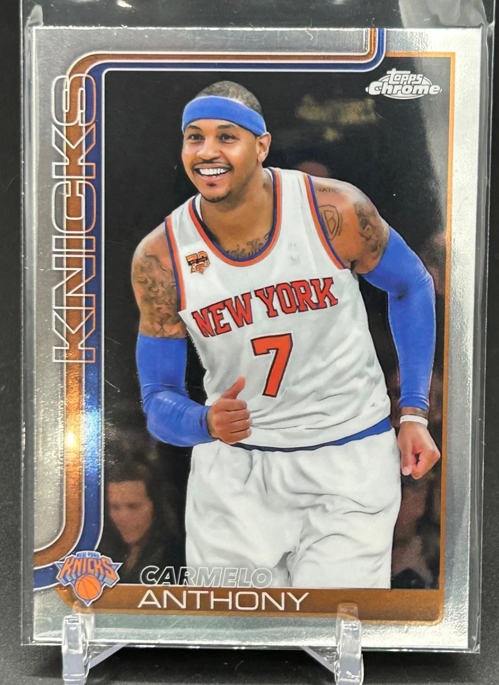 2025-26 Topps Chrome – Carmelo Anthony #248 Knicks