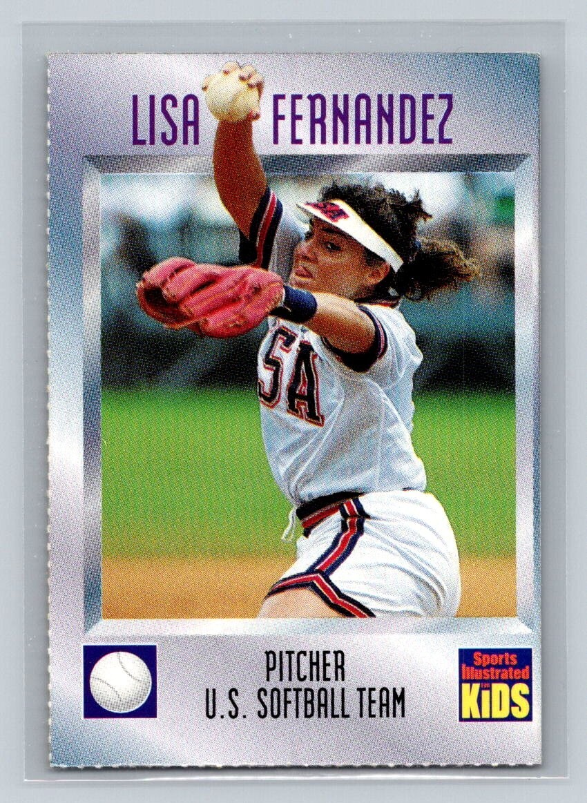 LISA FERNANDEZ 1997 SPORTS ILLUSTRATED FOR KIDS SI USA SOFTBALL OLYMPICS #577