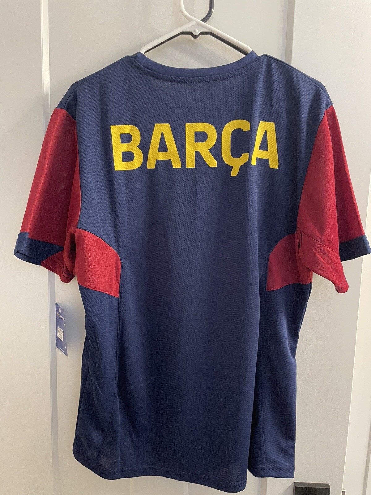 Barca Soccer Navy&Maroon Large Mesh Shirt