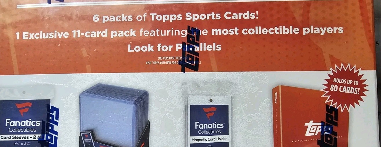 2026 Topps Collector Kit – Topps, Chrome Basketball, Baseball Packs, Flagg RC !!