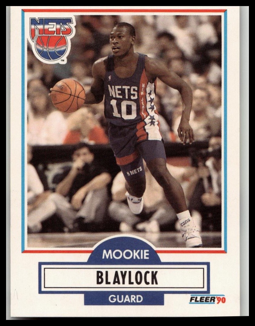 1990-91 Fleer #117 Mookie Blaylock