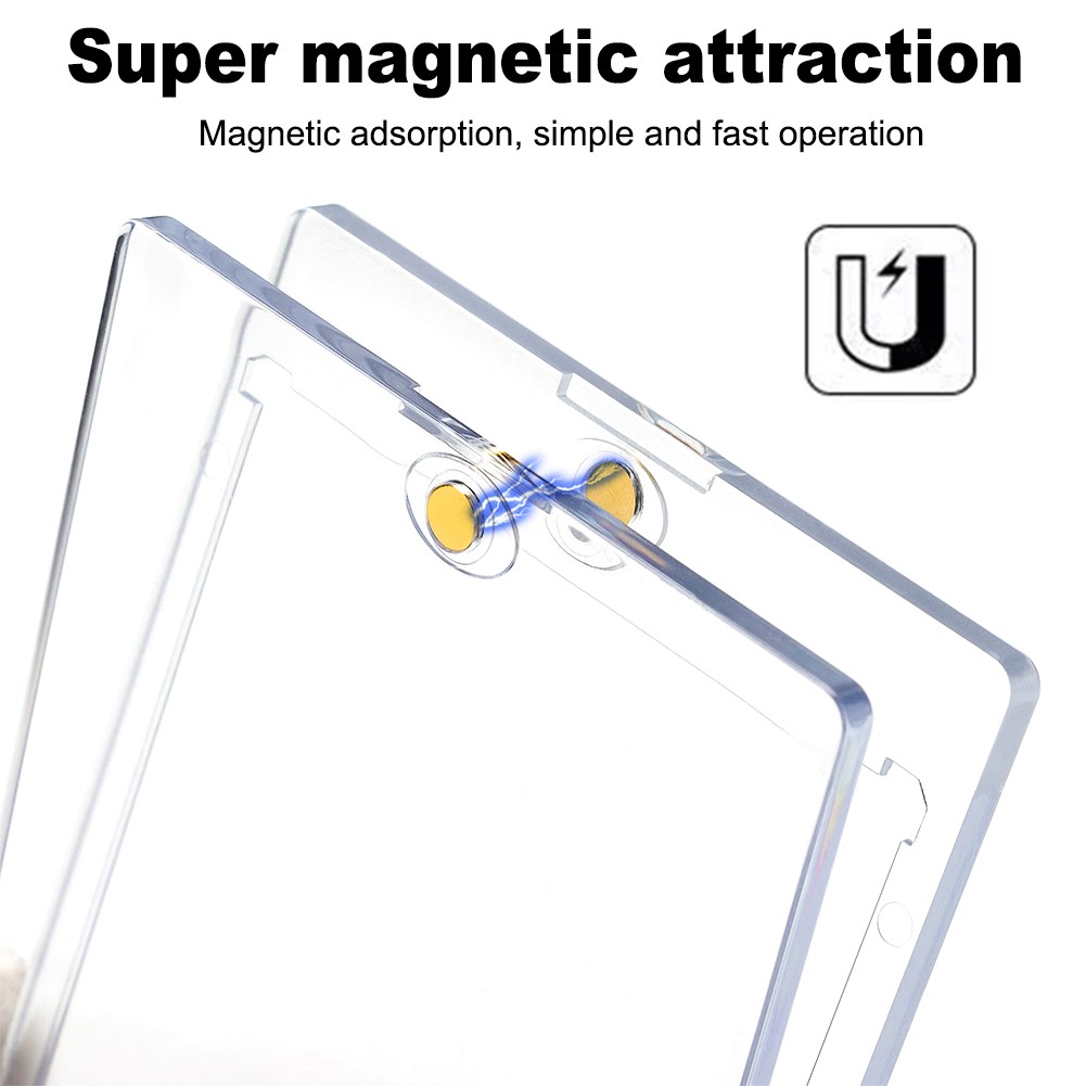 Magnetic Card Holder 360PT One Touch Trading Sports Cards Protector 10-100Pack