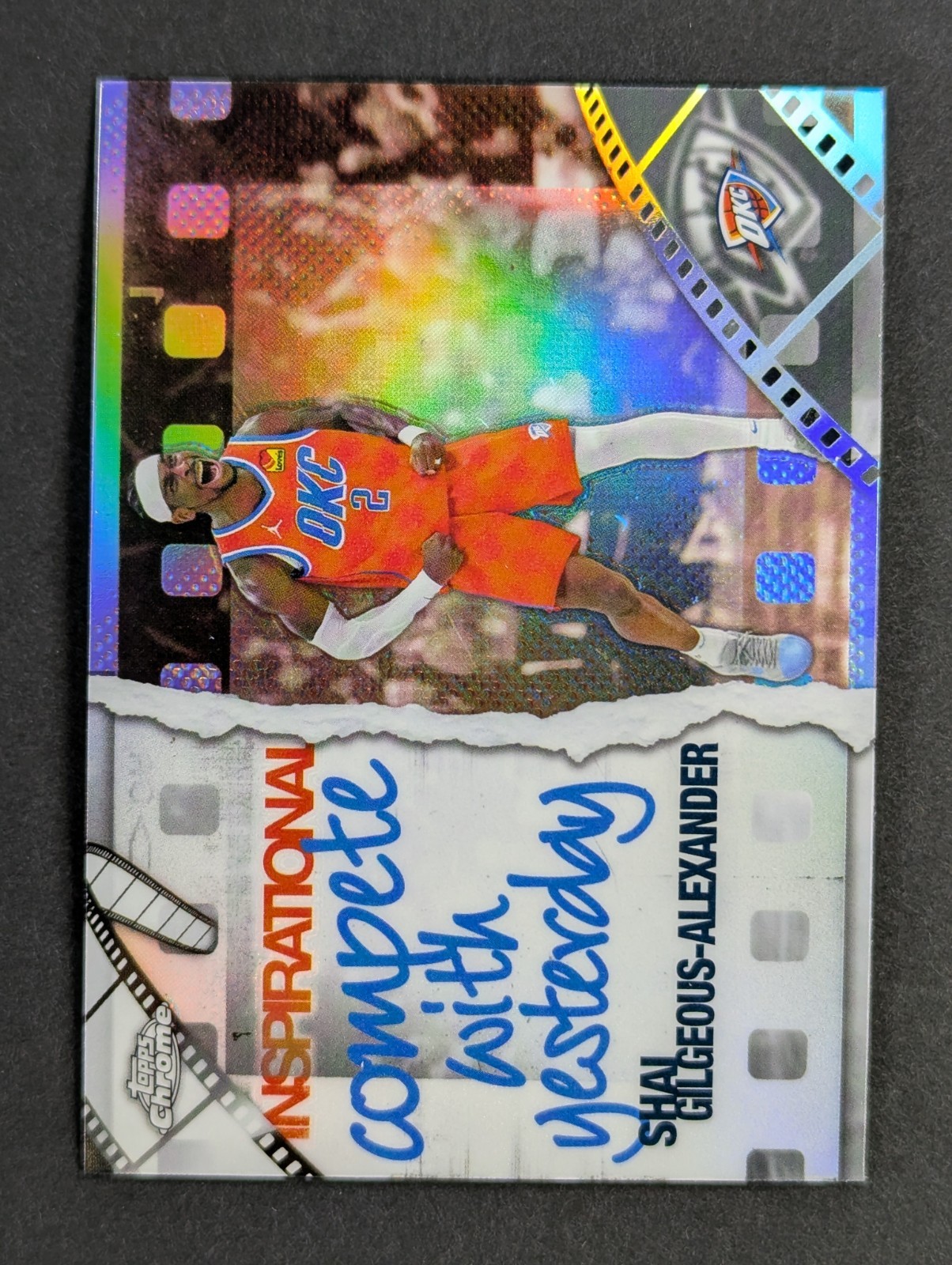 Shai Gilgeous Alexander 2025-26 Topps Chrome Inspirational #IP-11 Refractor