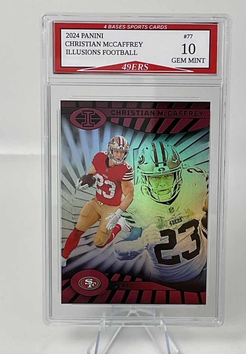 2024 Panini Illusions Brock Purdy, McCaffrey & Kittle 49ers 3 Card Team Set!