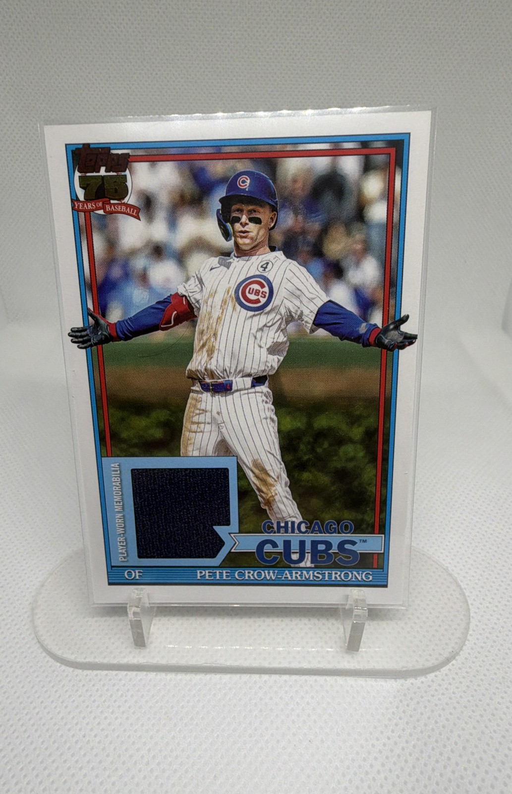 2026 Topps Series 1 – 1991 Topps Baseball Relics Pete Crow-Armstrong #91R-PC…