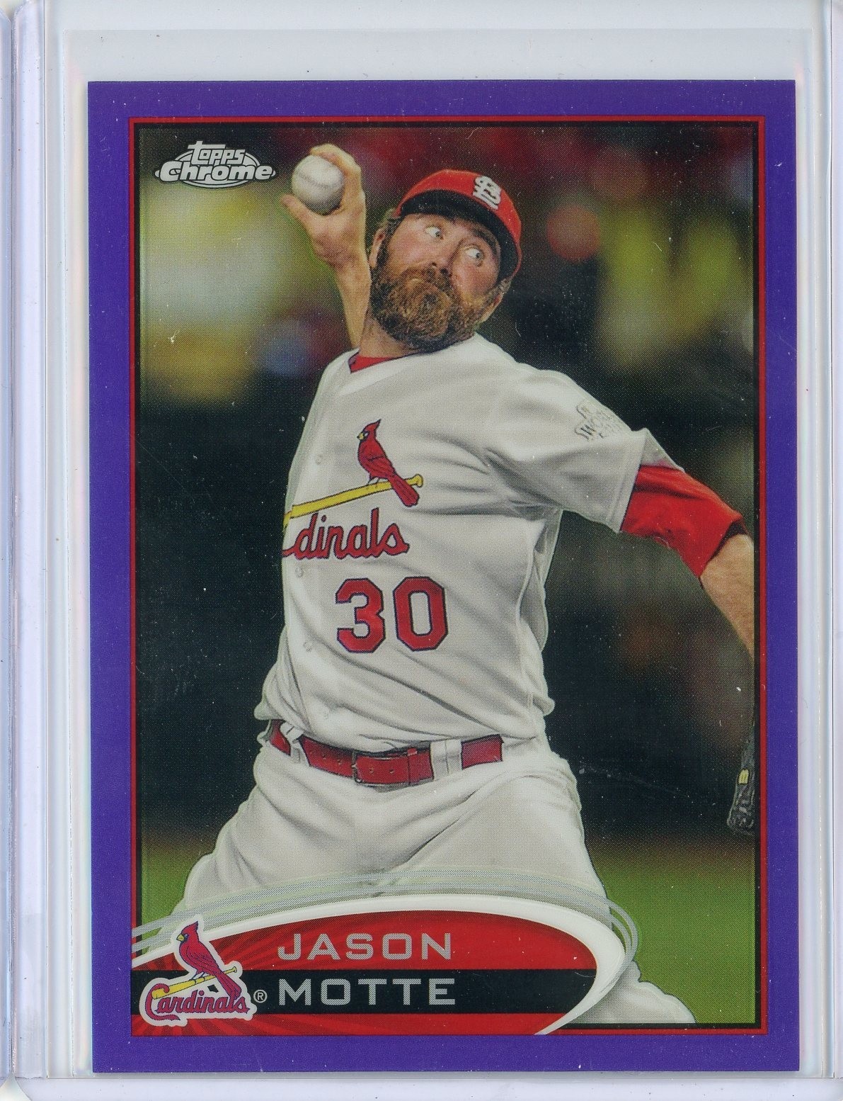 2012 Topps Chrome Purple Refractors: Complete Your Set 1-220
