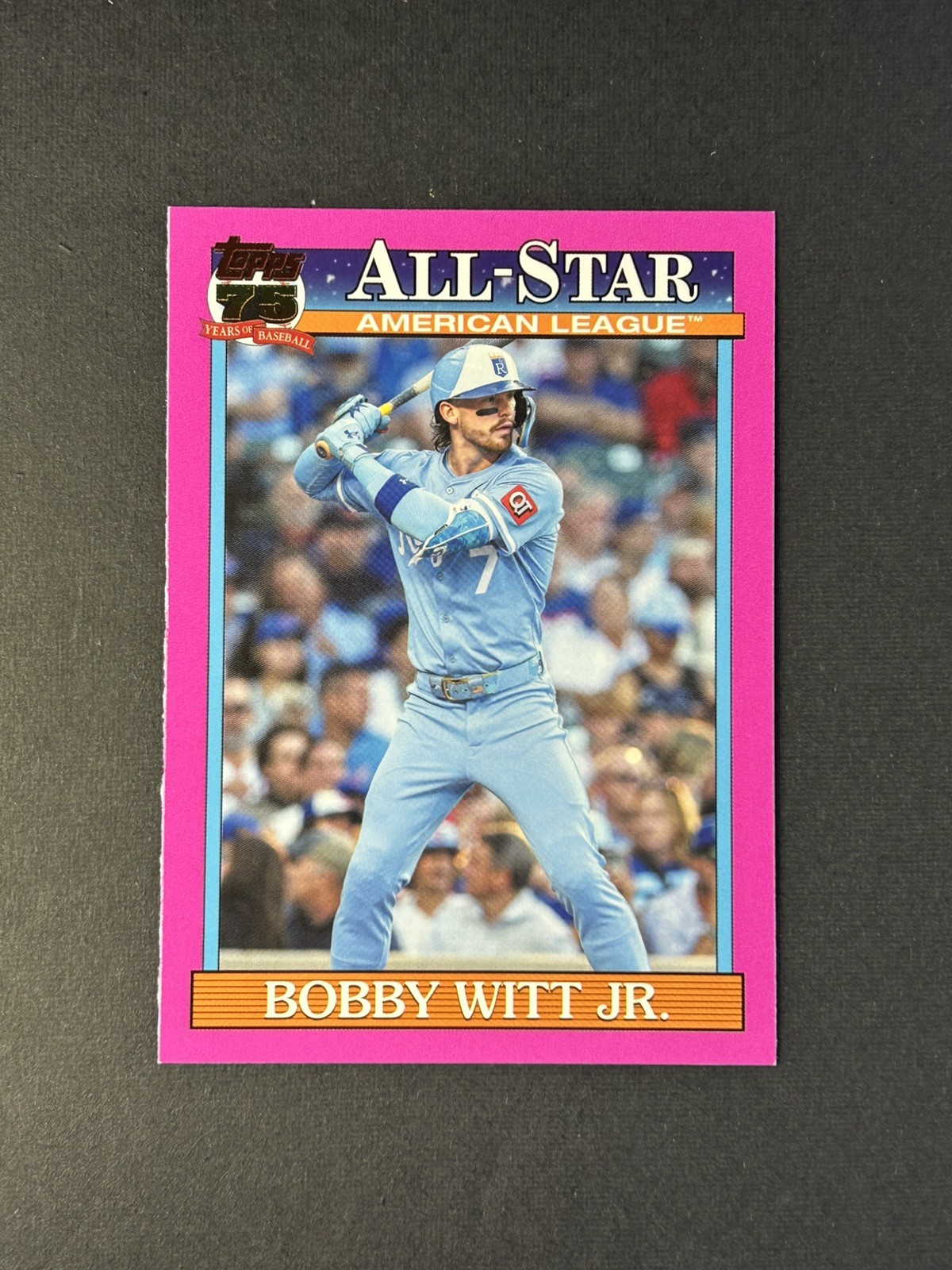 Bobby Witt Jr. 2026 Topps Series 2 #91AS-24 1991 Topps All-Stars Pink KC Royals