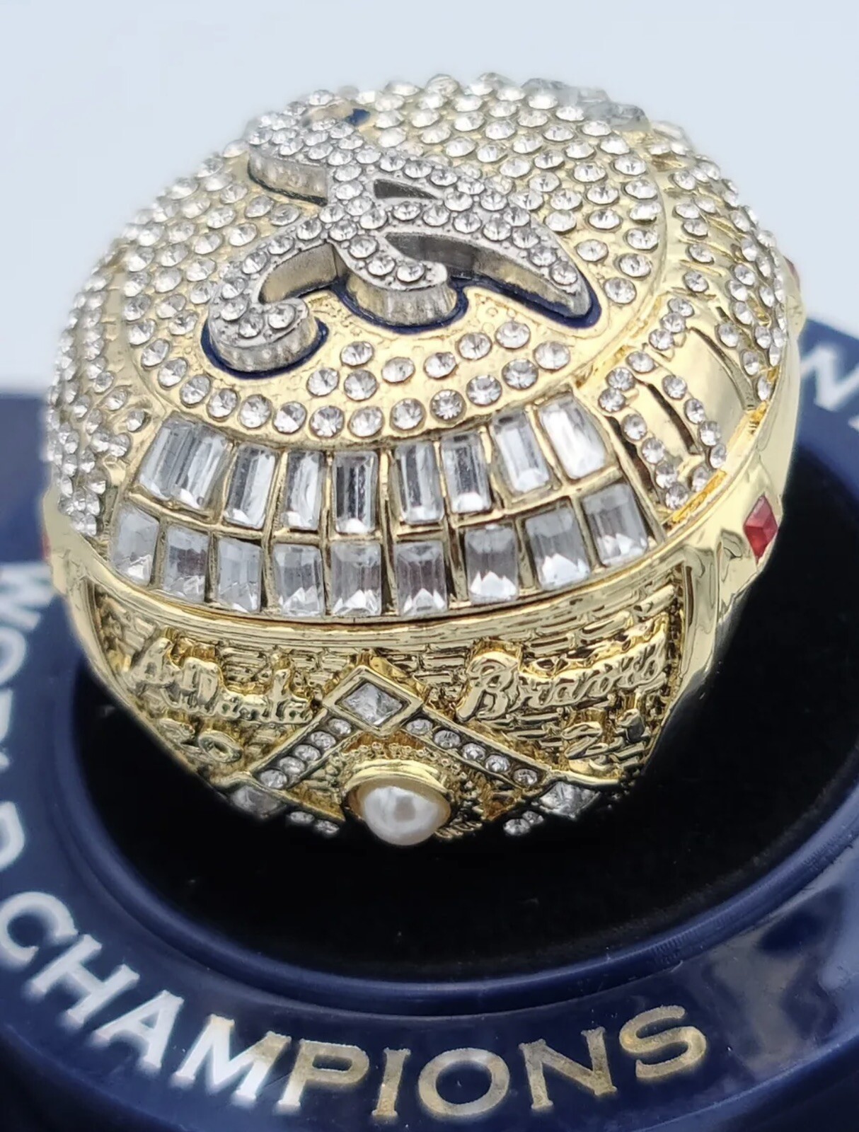 Atlanta Braves 2021 World Series Champions Replica Ring SGA