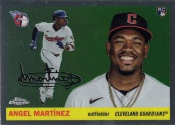 Angel Martínez 2025 Topps Chrome Platinum #359 Cleveland Guardians RC