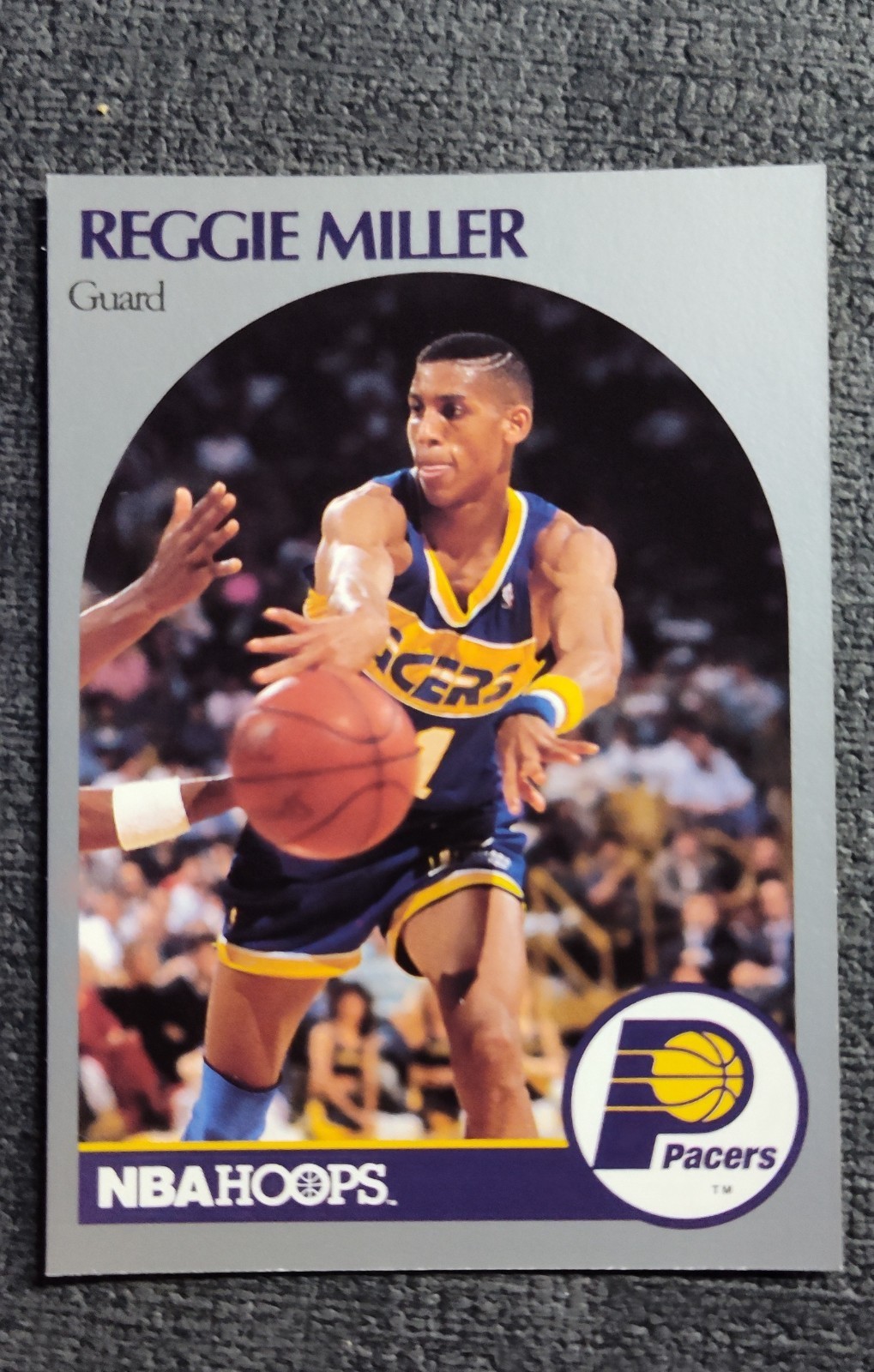 1990-91 NBA Hoops – Reggie Miller #135 Indiana Pacers