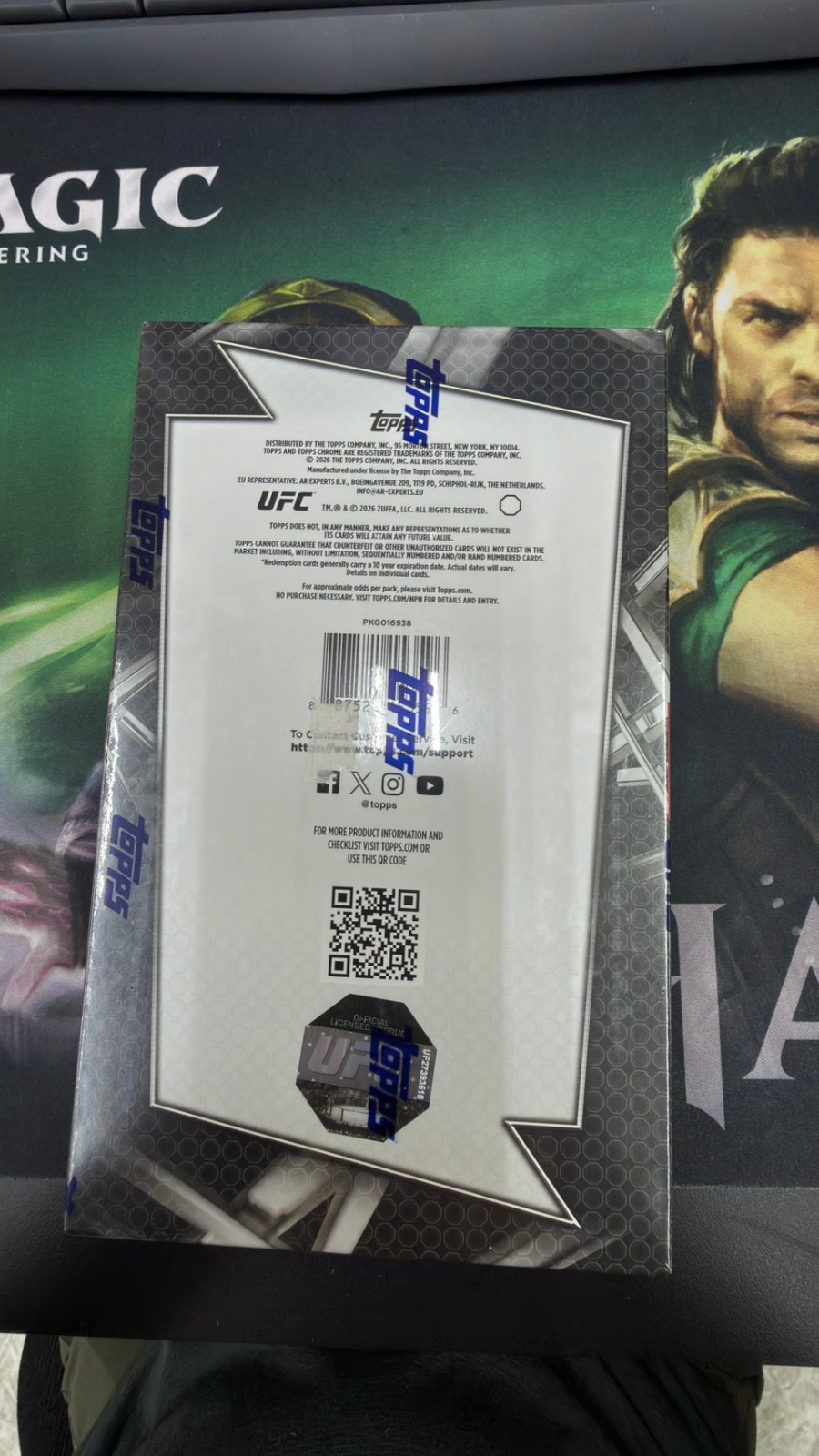 UFC 2026 TOPPS CHROME HOBBY BOX