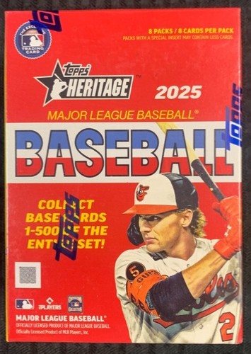 2025 Topps Heritage Baseball SP’s (401-500) ~ Drop Down Menu