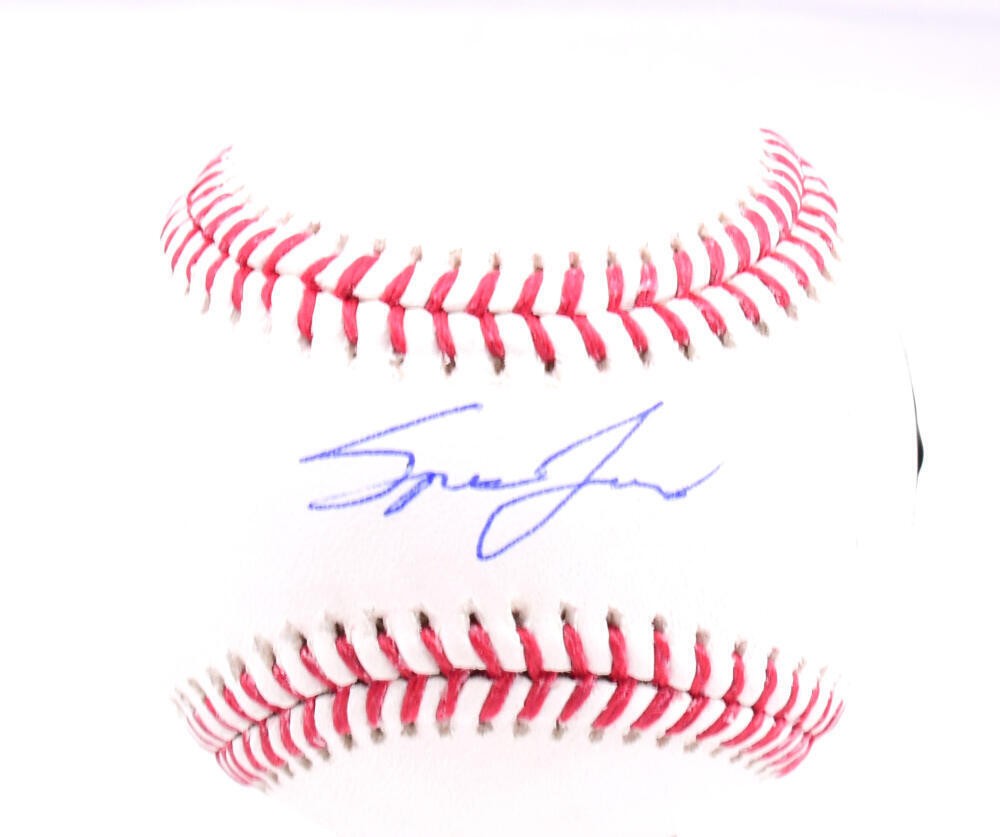Spencer Jones Autographed Rawlings OML Baseball – Fanatics *Blue