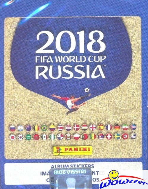 2018 Panini FIFA World Cup 50 Pack USA Sticker Box-250 Stickers! MBAPPE RC YR!