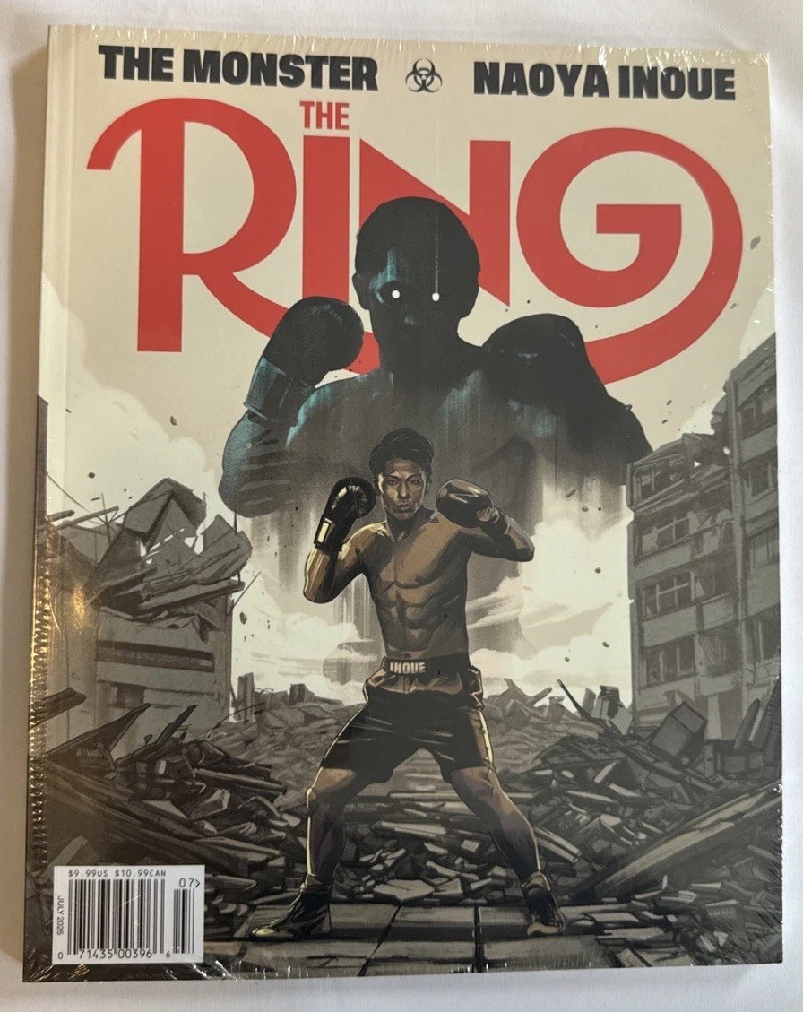 THE MONSTER, The Ring Magazine July 2025 – Print Edition, SEALED, BRAND NEW