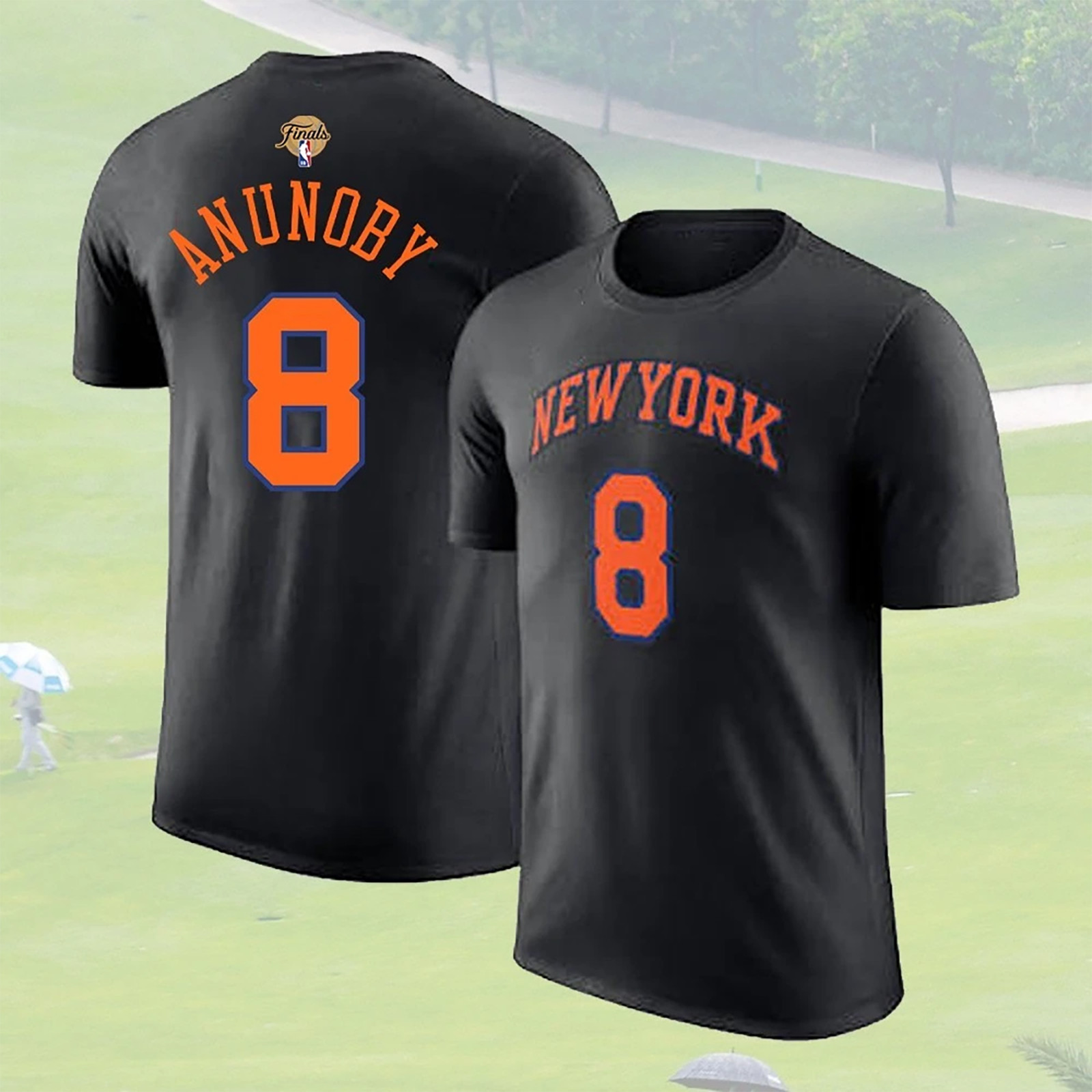 Name & Number OG Anunoby #8 Basketball Team 2026 Finals Champions Tee For Fans