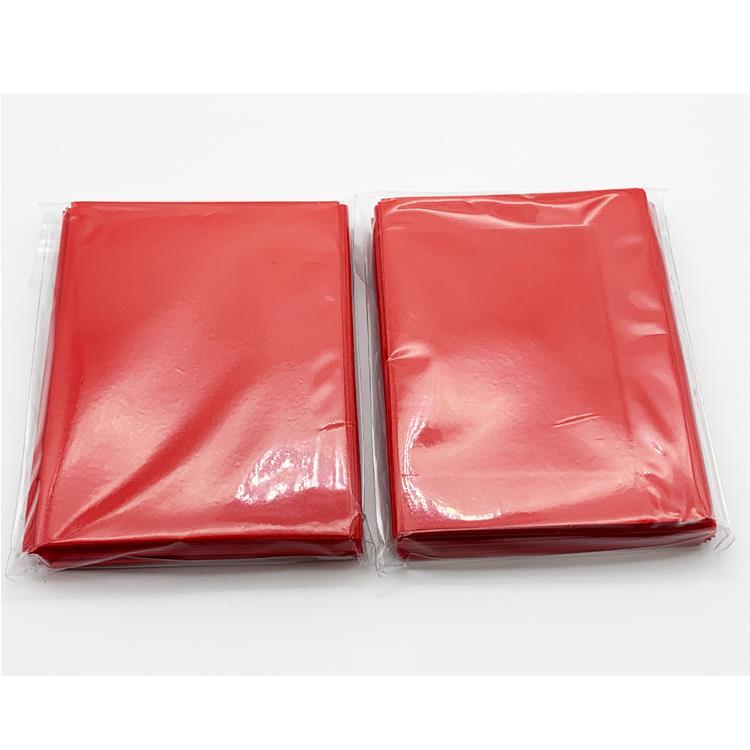 Lenayuyu 100pcs Red Deck Protector Standard MTG Card Sleeves 66x91mm Matte