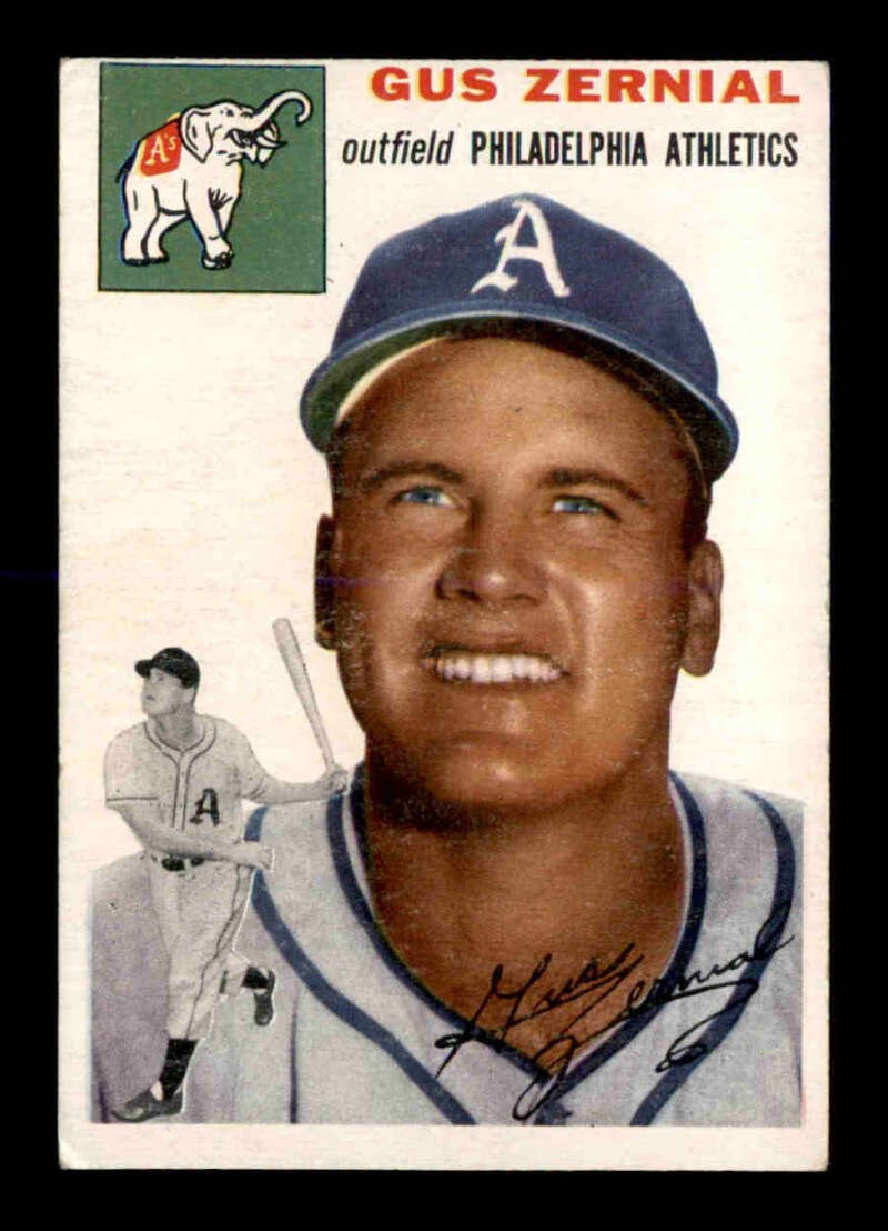 1954 Topps #2 Gus Zernial VG/VGEX X3572563