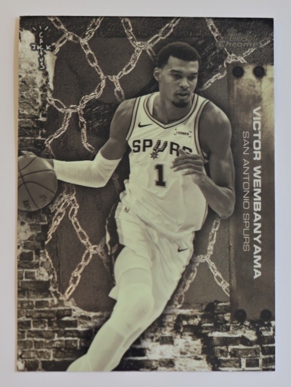 2025-26 Topps Chrome x Cactus Jack Victor Wembanyama #59 Spurs