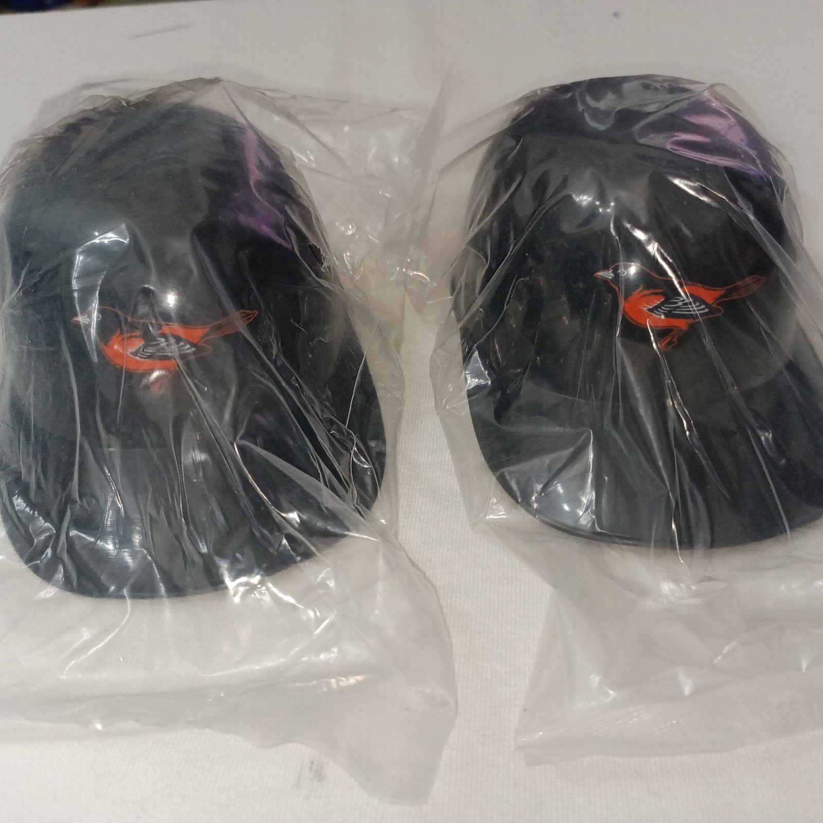 Baltimore Orioles 8oz Food Safe Mini Batting Helmet Food Save Lot Of 2 Sealed