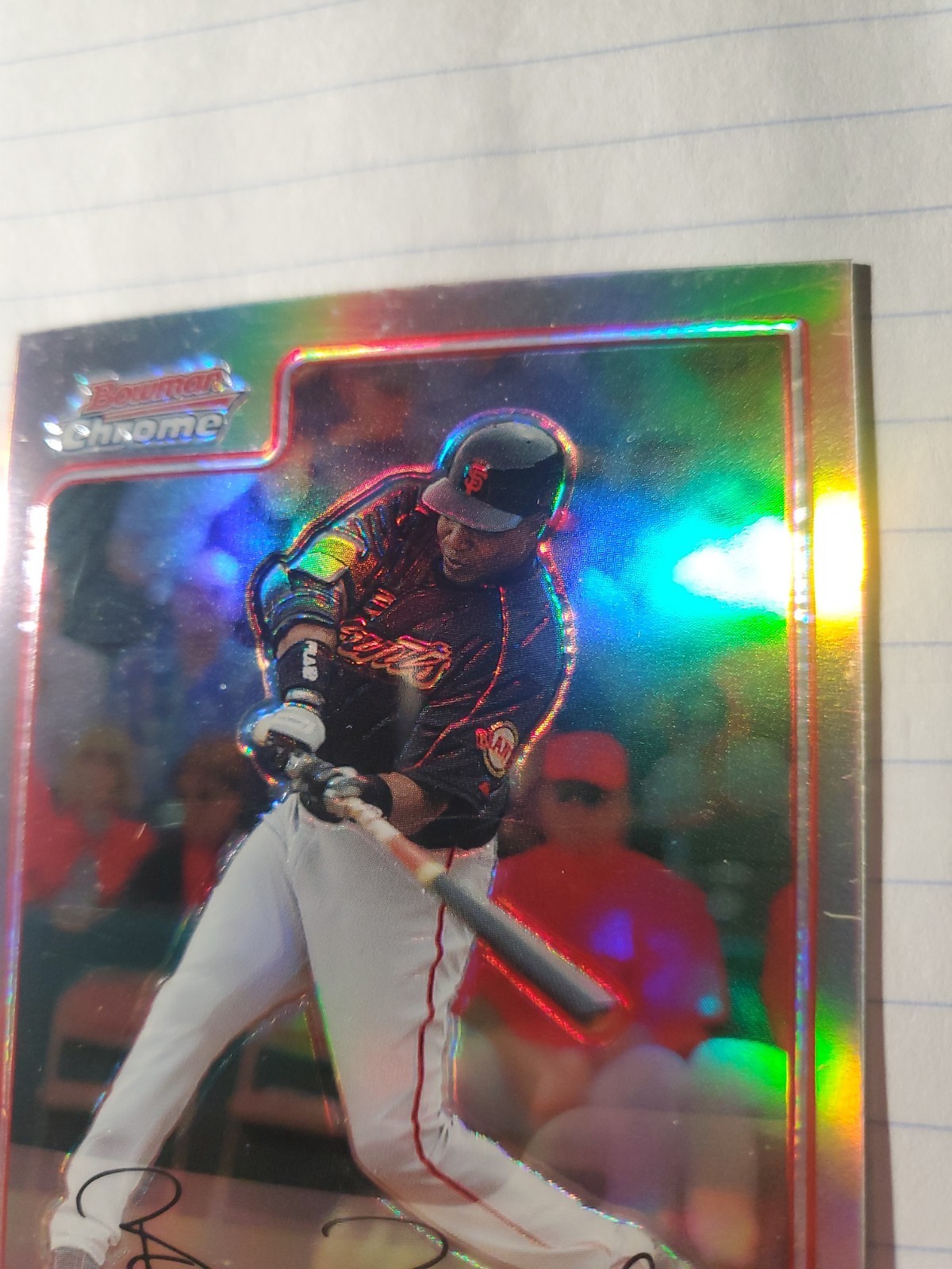 2006 Bowman Chrome Barry Bonds Refractor #200