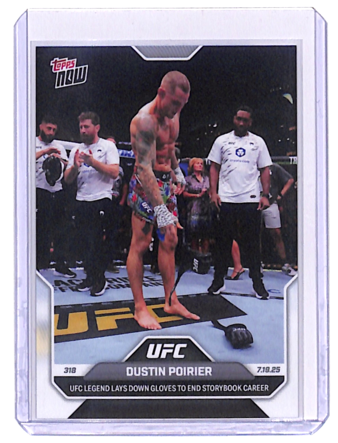 Dustin Poirier 2025 Topps Now UFC #23