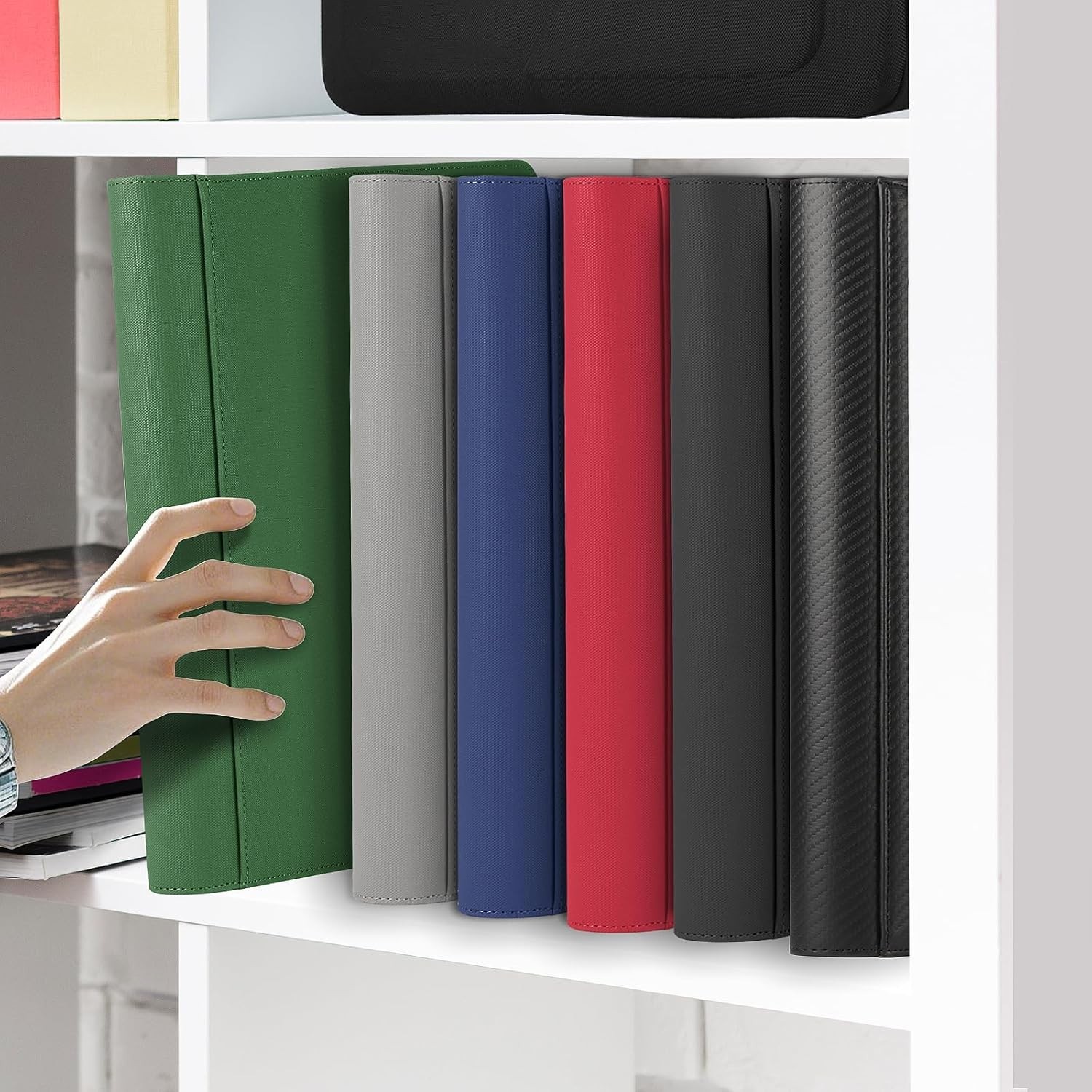 Toploader Binder Holds 288 Toploaders 9 Pocket Top Loader Binders for 3 x 4”