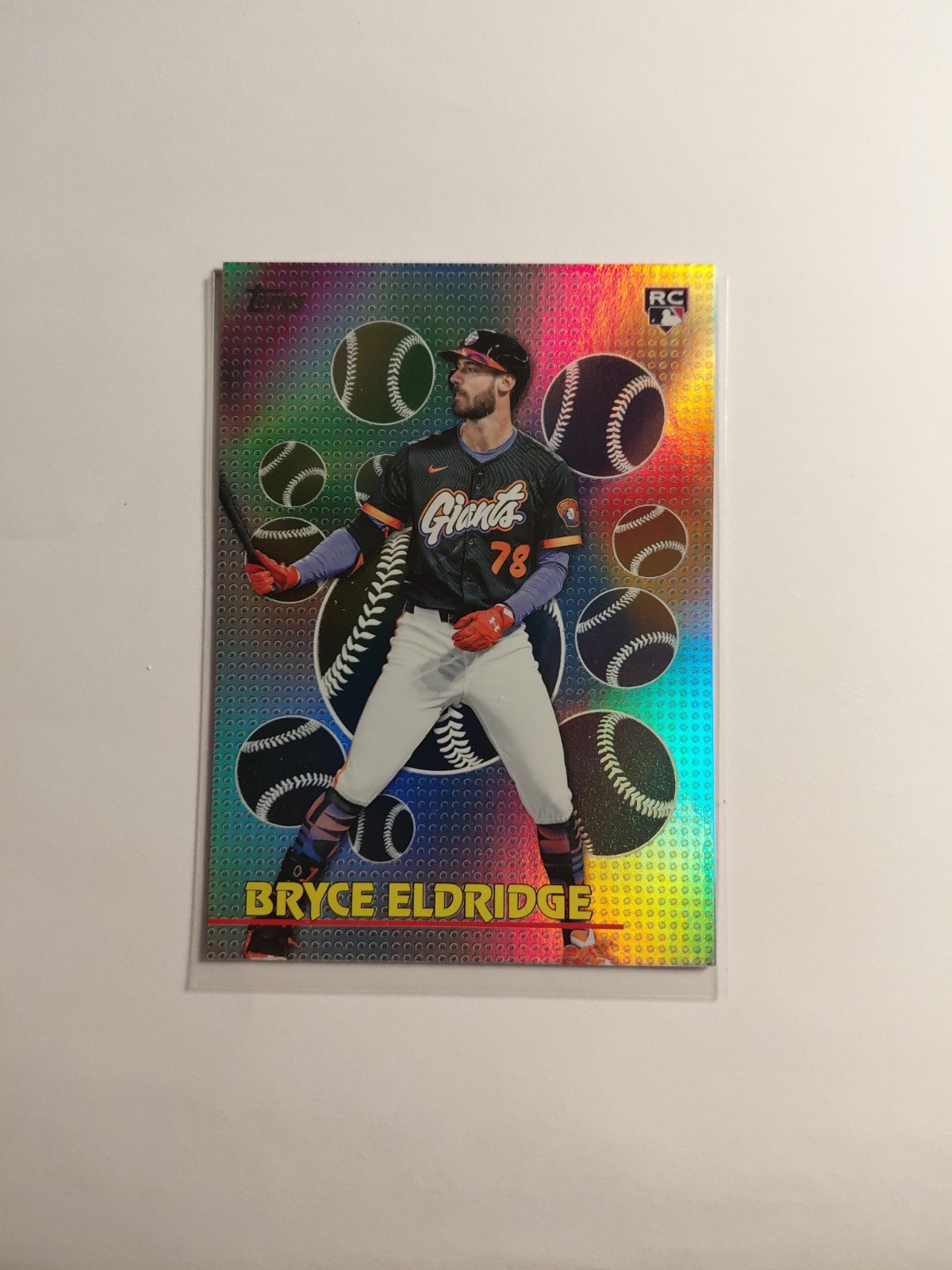 2026 Topps Series 2 Bryce Eldridge RC TOG-38 Titans Of The Game San Francisco
