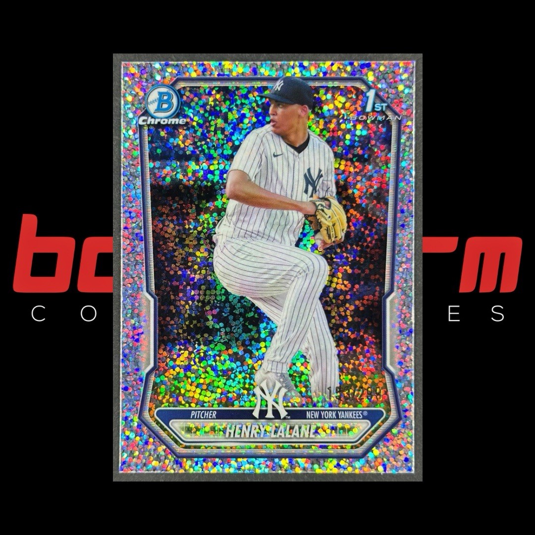 2026 Bowman Chrome Prospect Henry Lalane #BCP-104 (SPECKLE REFRACTOR) /299