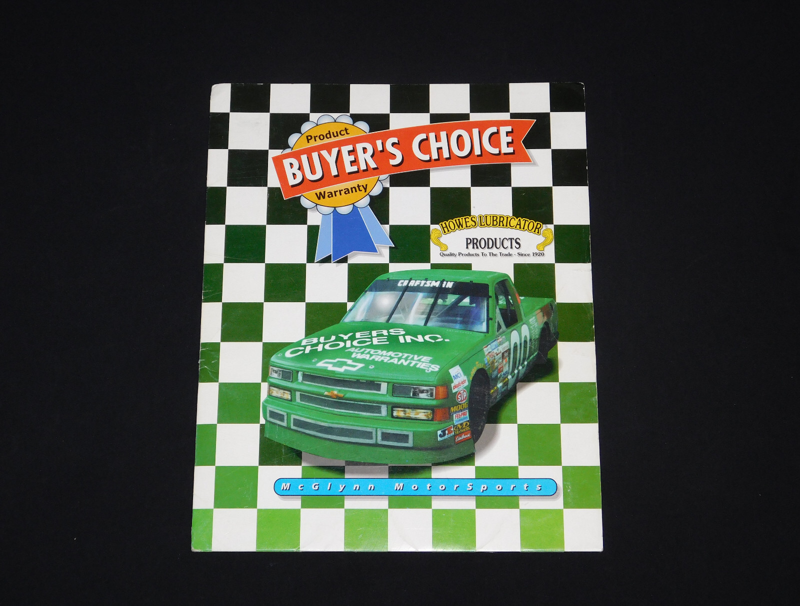 1999 Ryan McGlynn NASCAR Truck Series #00 Buyer’s Choice Chevy Racing Press Kit