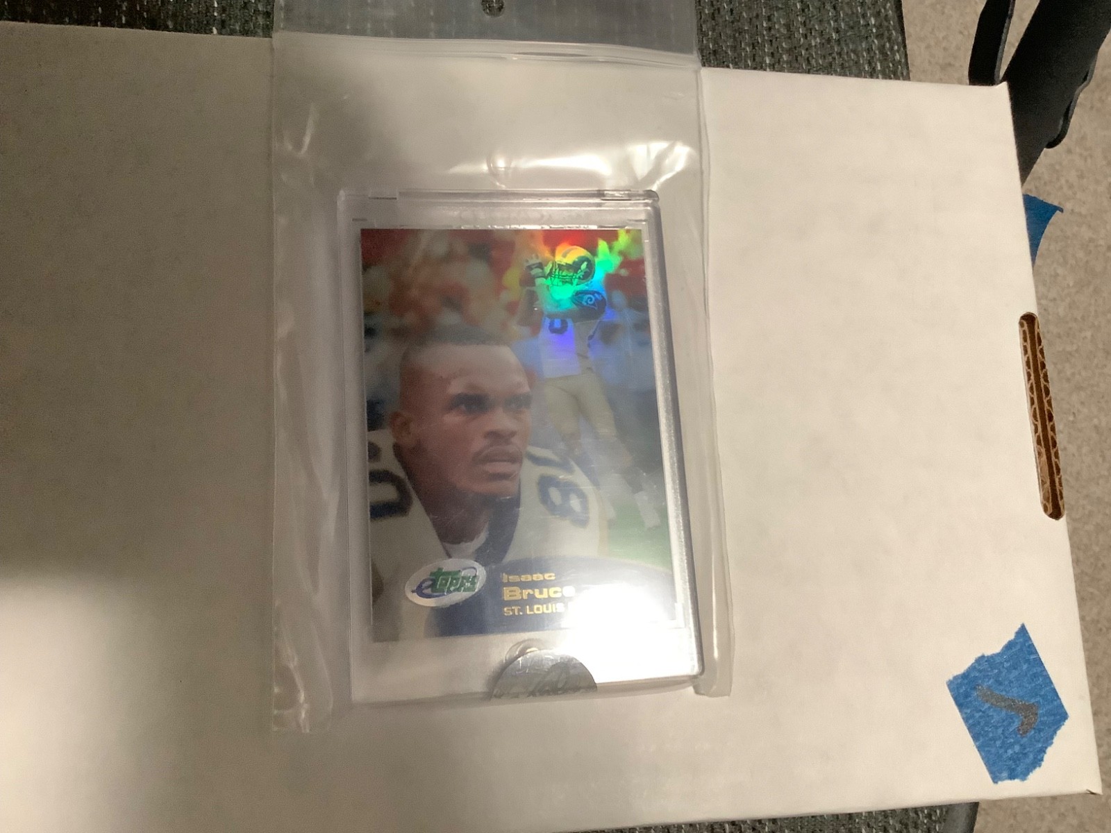 Etopps 2001 Isaac Bruce-St. Louis Rams-HOF-Low print run-772