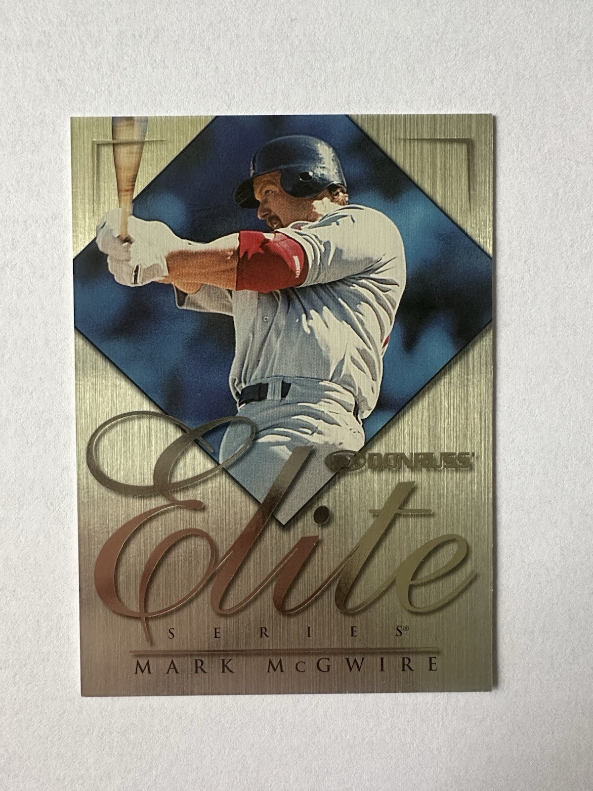 1998 Donruss – Elite Series Mark McGwire #6 RARE SERIAL NUMBER 0001/2500