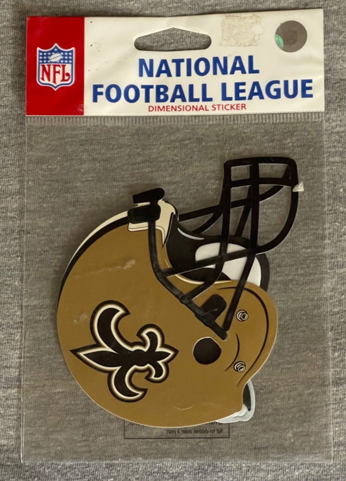 Licensed NFL 3D Scrapbook Stickers Helmets Uniforms Patches Most Football Teams