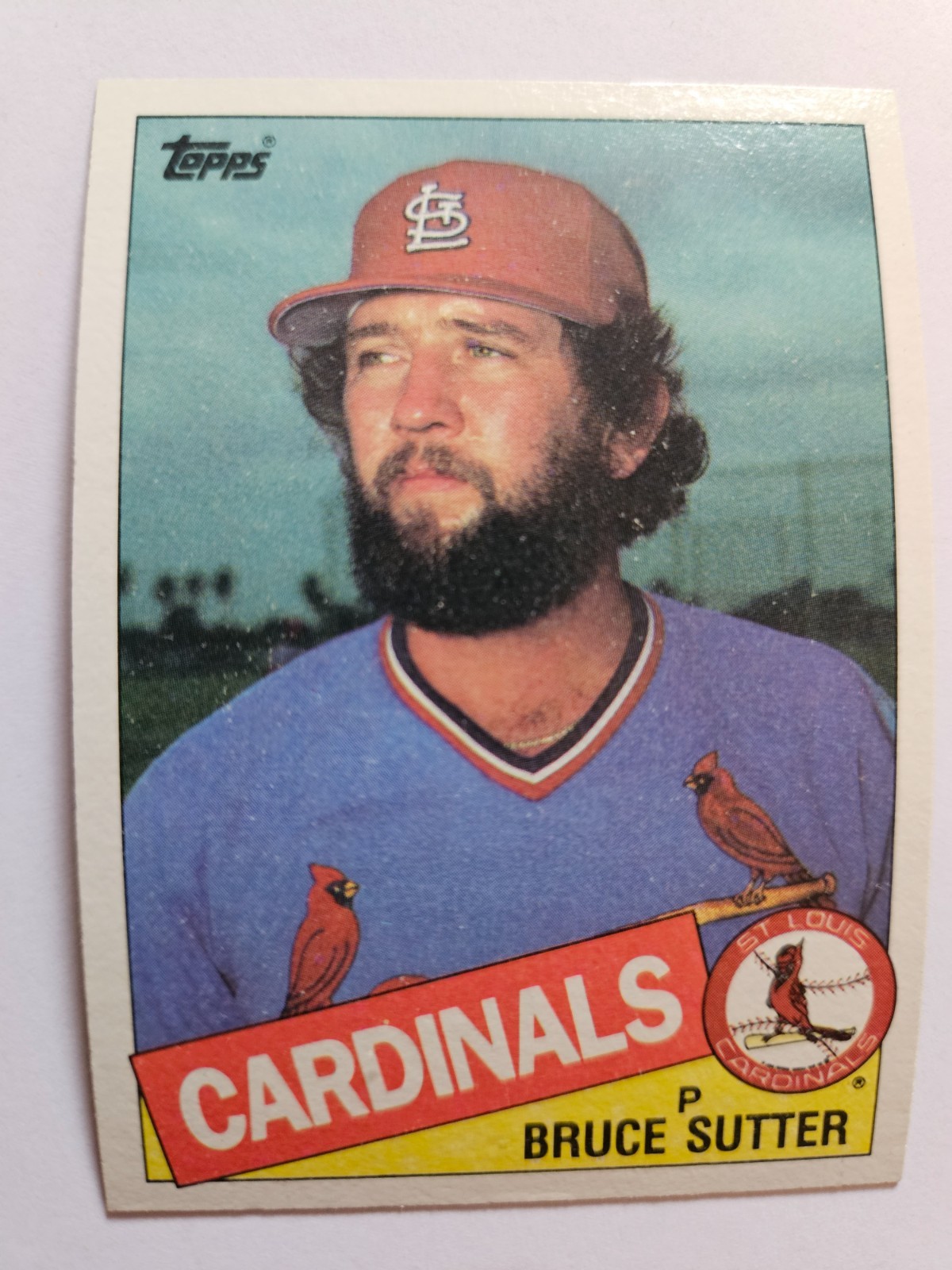 1985 TOPPS BRUCE SUTTER #370 NM