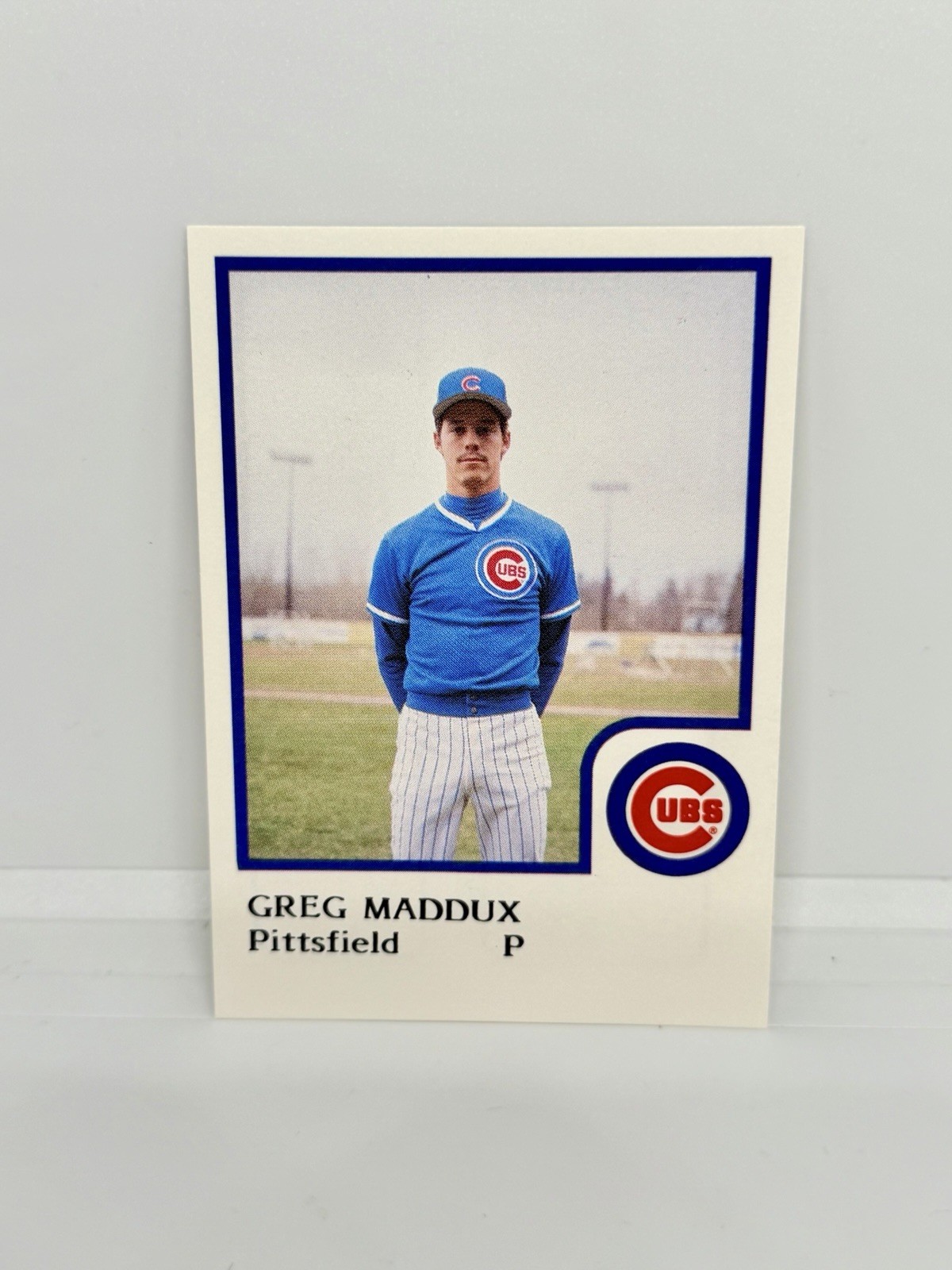 GREG MADDUX 1986 ProCards Prospect Pittsfield Cubs #14