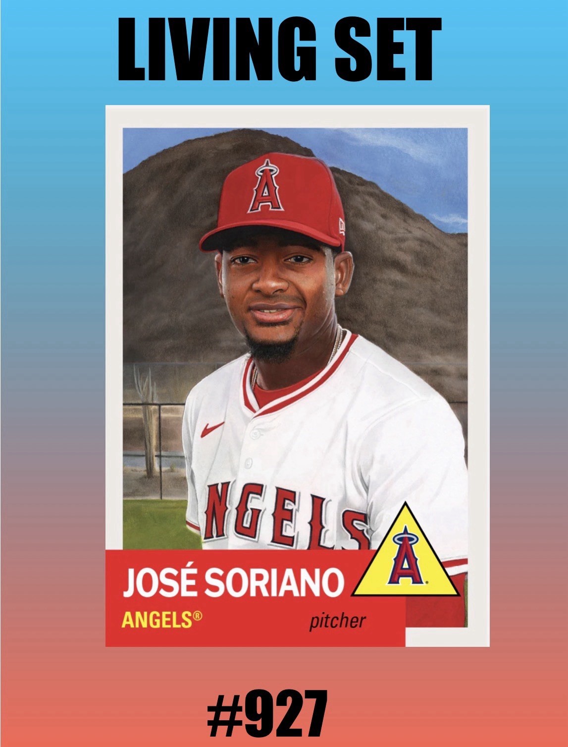 💥JOSE SORIANO💥Topps Living Set #927 – Angels