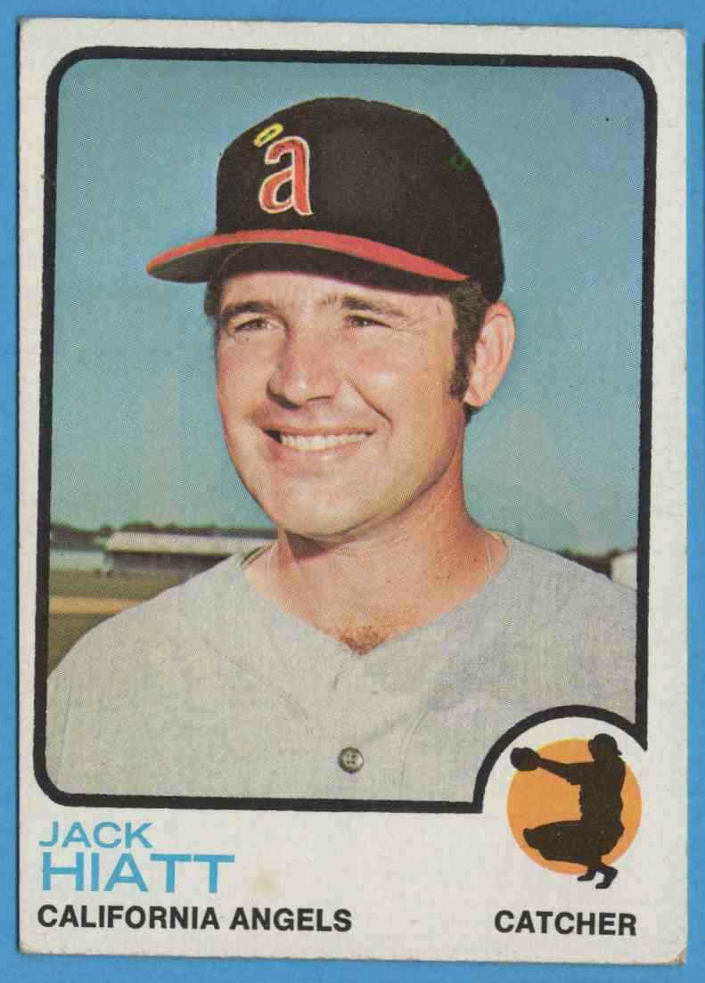 1973 Topps Jack Hiatt #402 California Angels