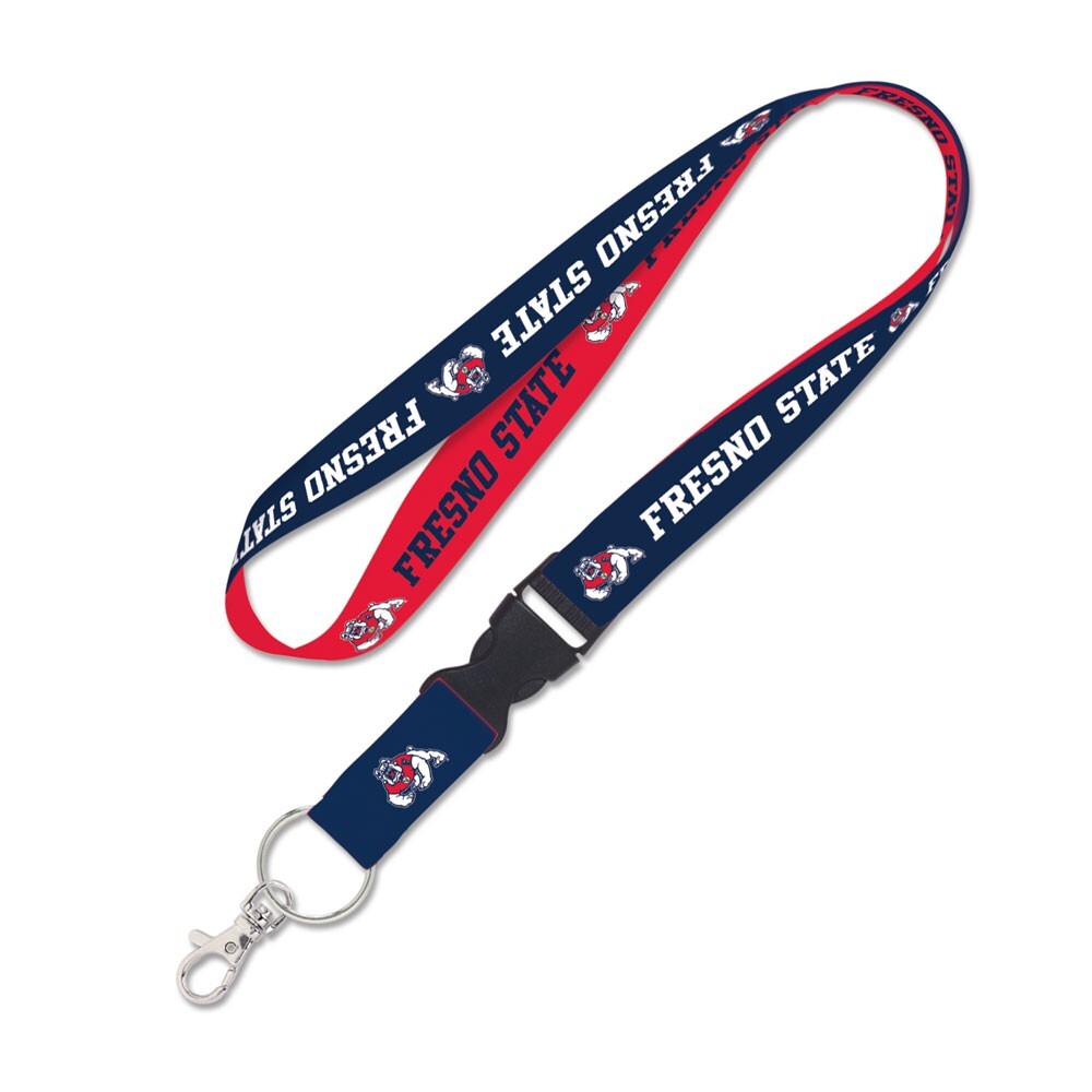 Fresno State Bulldogs Wincraft NCAA 1″ Lanyard With Breakaway