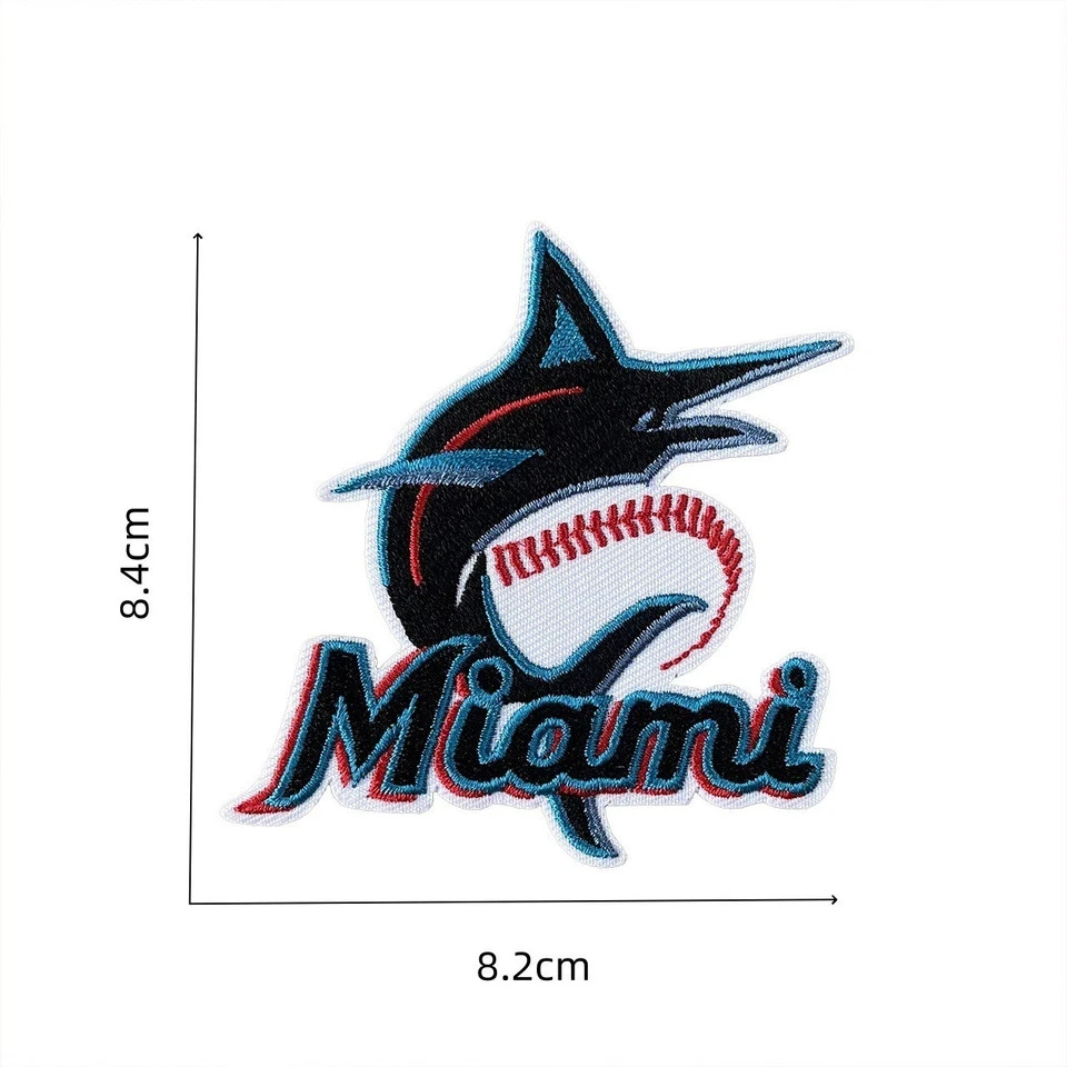 ALL MLB TEAMS LOGO 2-3” IRON ON PATCHES + MLB LOGOS For *35 PATCHES*
