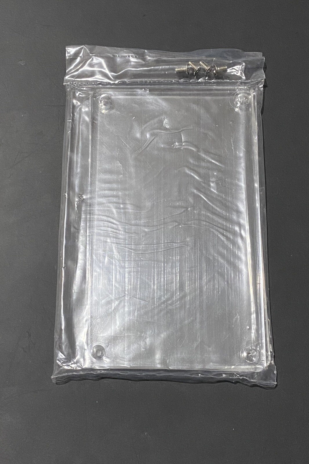 BRAND NEW 4-Screw Screwdown Card Holder Regular Card Size Sealed Case One Touch