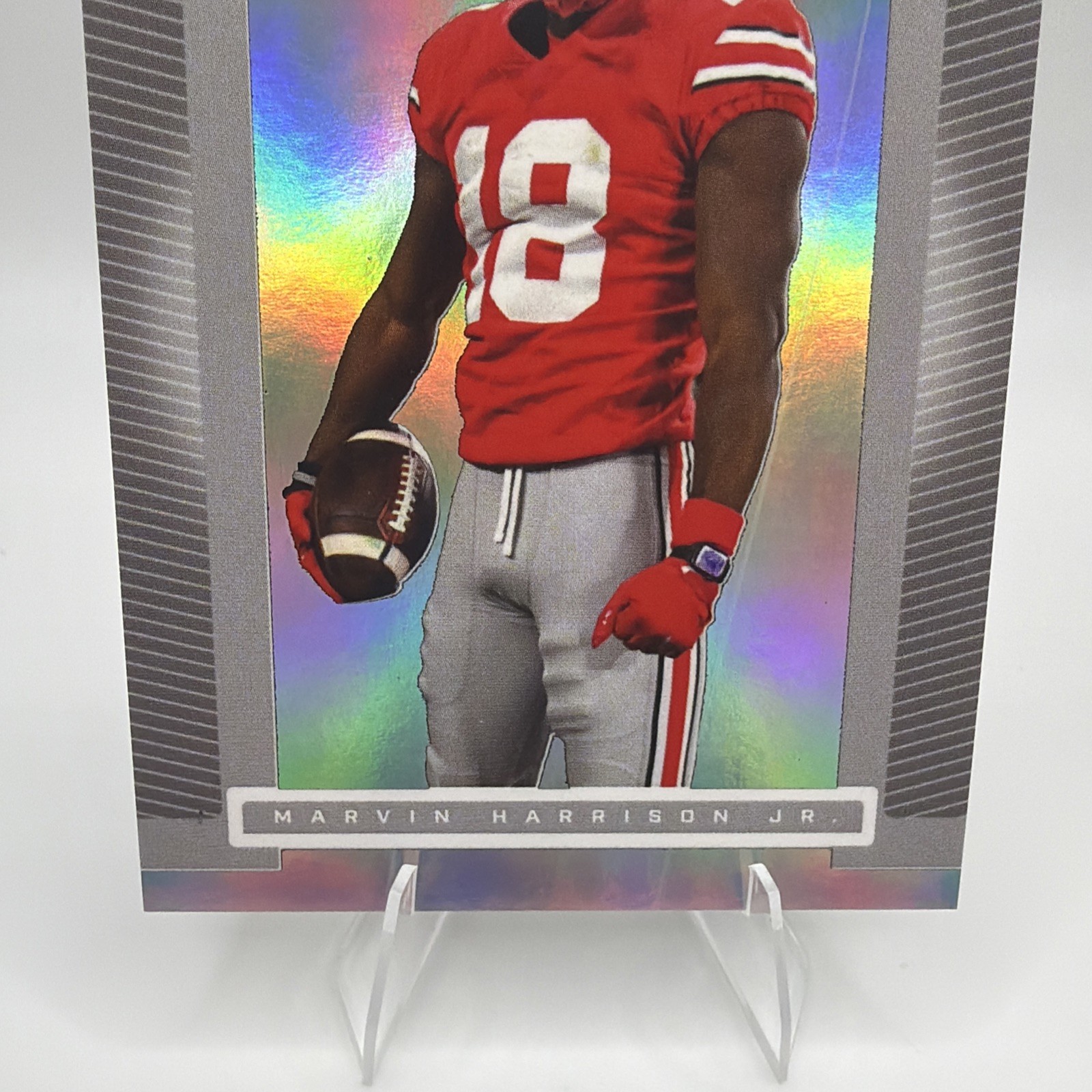 2022 Super Glow 1st Ever U Base Marvin Harrison Jr #GLOW-U4 rs2