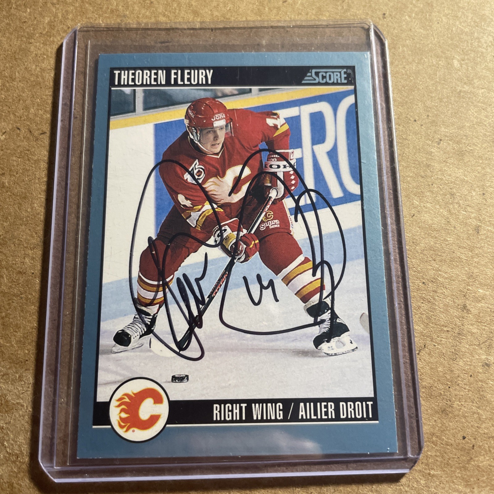 1993 Score Card signed by Mike Gartner…Slot T. Plus others,please choose.