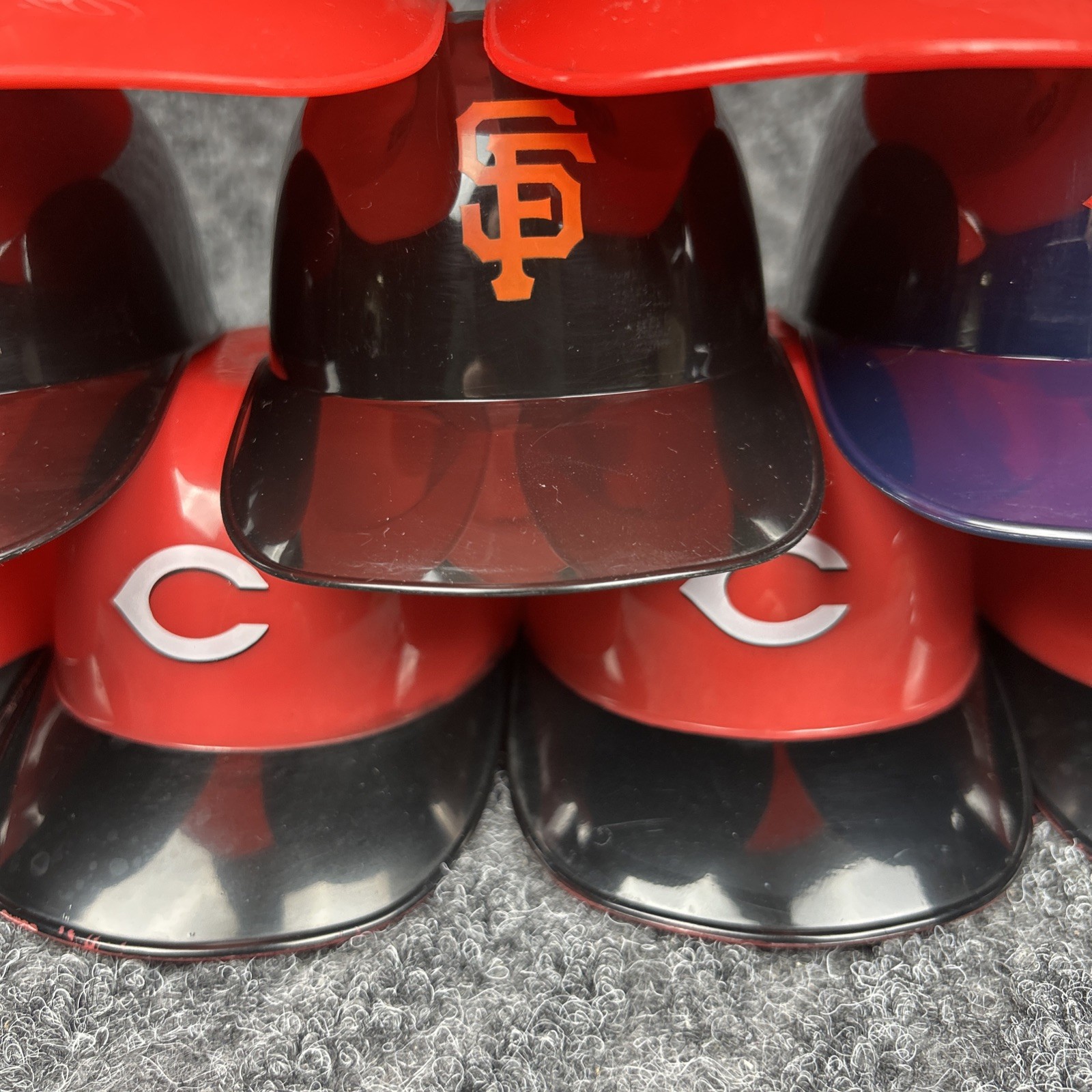 Various MLB Baseball Ice Cream Snack Mini 16 Helmets Rawlings