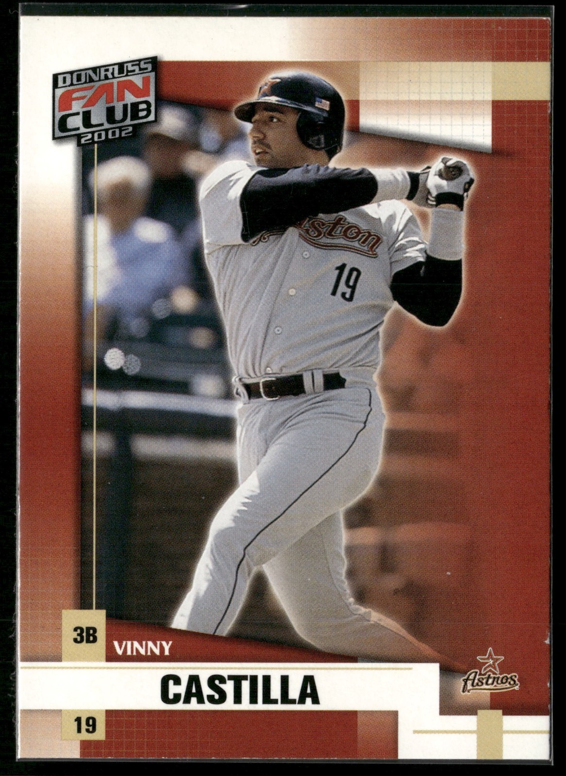 2002 Donruss Fan Club #103 Vinny Castilla Die Cuts