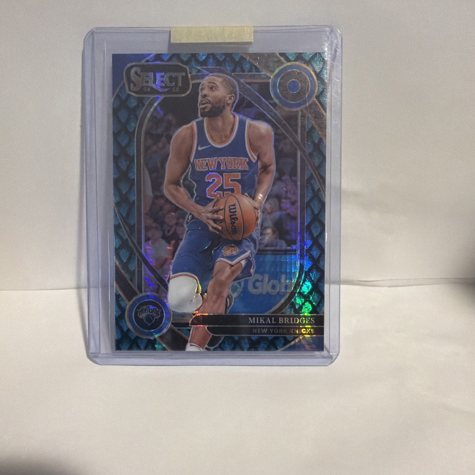 2024-25 Panini Select Dragon Scale Mikal Bridges /8 NY Knicks Open To Offers