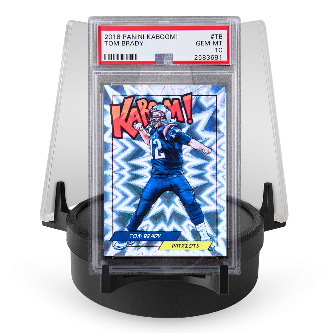Sports Trading Card Rotating Display – Adjustable Speed Spinning Stand Holder